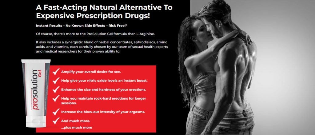 Men and women sexual position Prosolution Gel